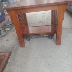 Small Table With Shelf 