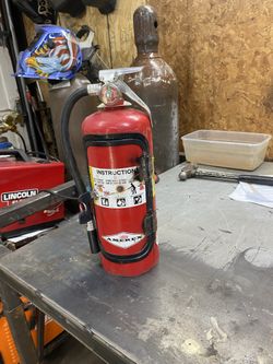 Fire Extinguisher Storage Container