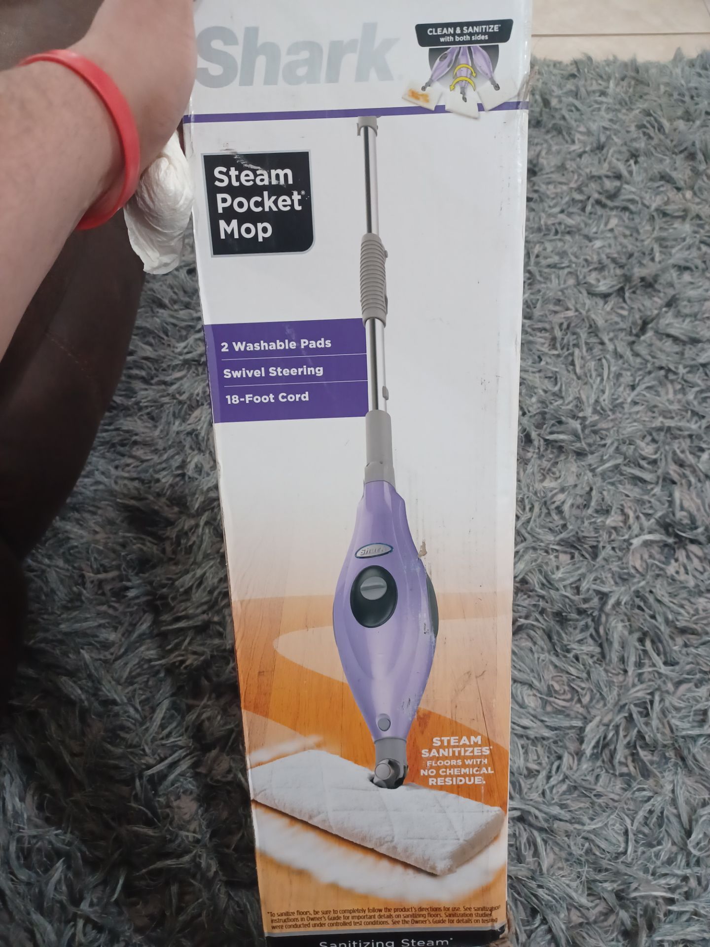 Shark Steam Pocket Mop (model S3501)
