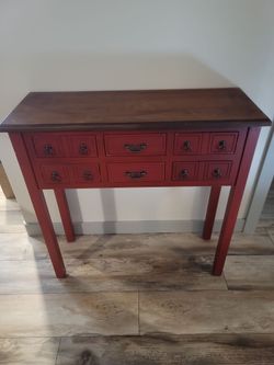 Adorable 6 drawer table