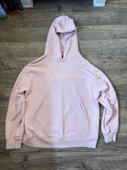 Air Jordan Wordmark Fleece Pullover Hoodie Mens XL Dusty Pink Jumpman