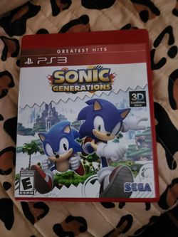 Sonic Generations PS3