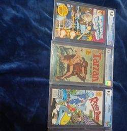 Graded comic books set of 3