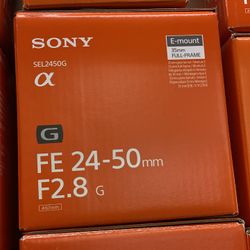 Sony FE 24-50mm F2.8 G