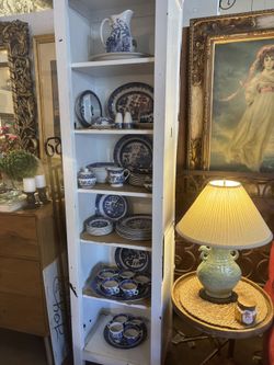 Rare Blue Willow Set Churchill , Woods England