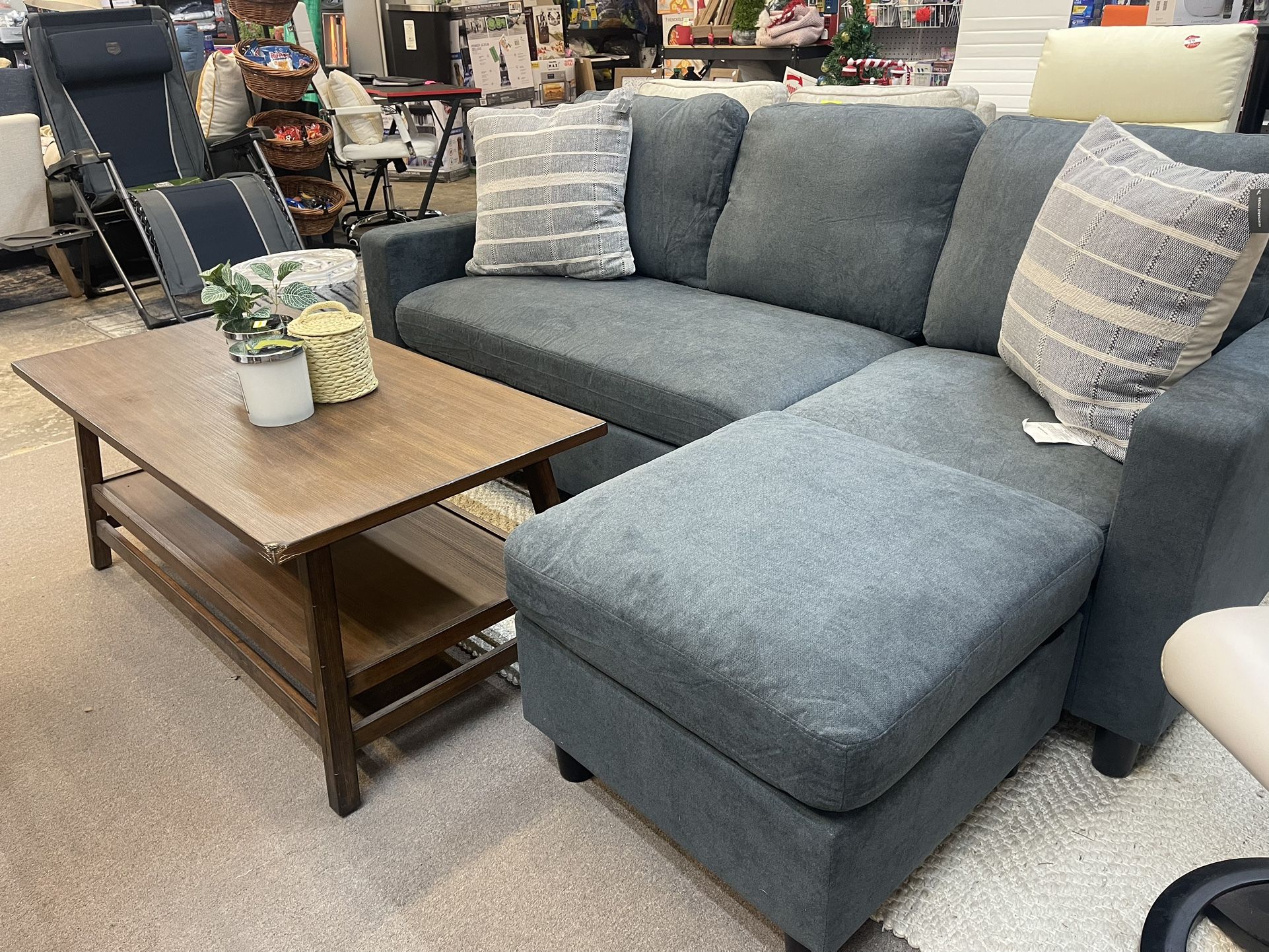 Sofa With Ottoman New