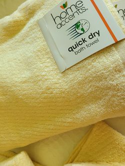 Yellow Bath Towels, Washcloths, Hand Towels & Bath Sheets