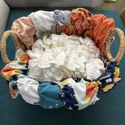 Esembly Cloth Diaper Bundle (Size One: 7-17 Lbs)