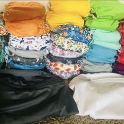 Cloth Diapers One Size Fits Most