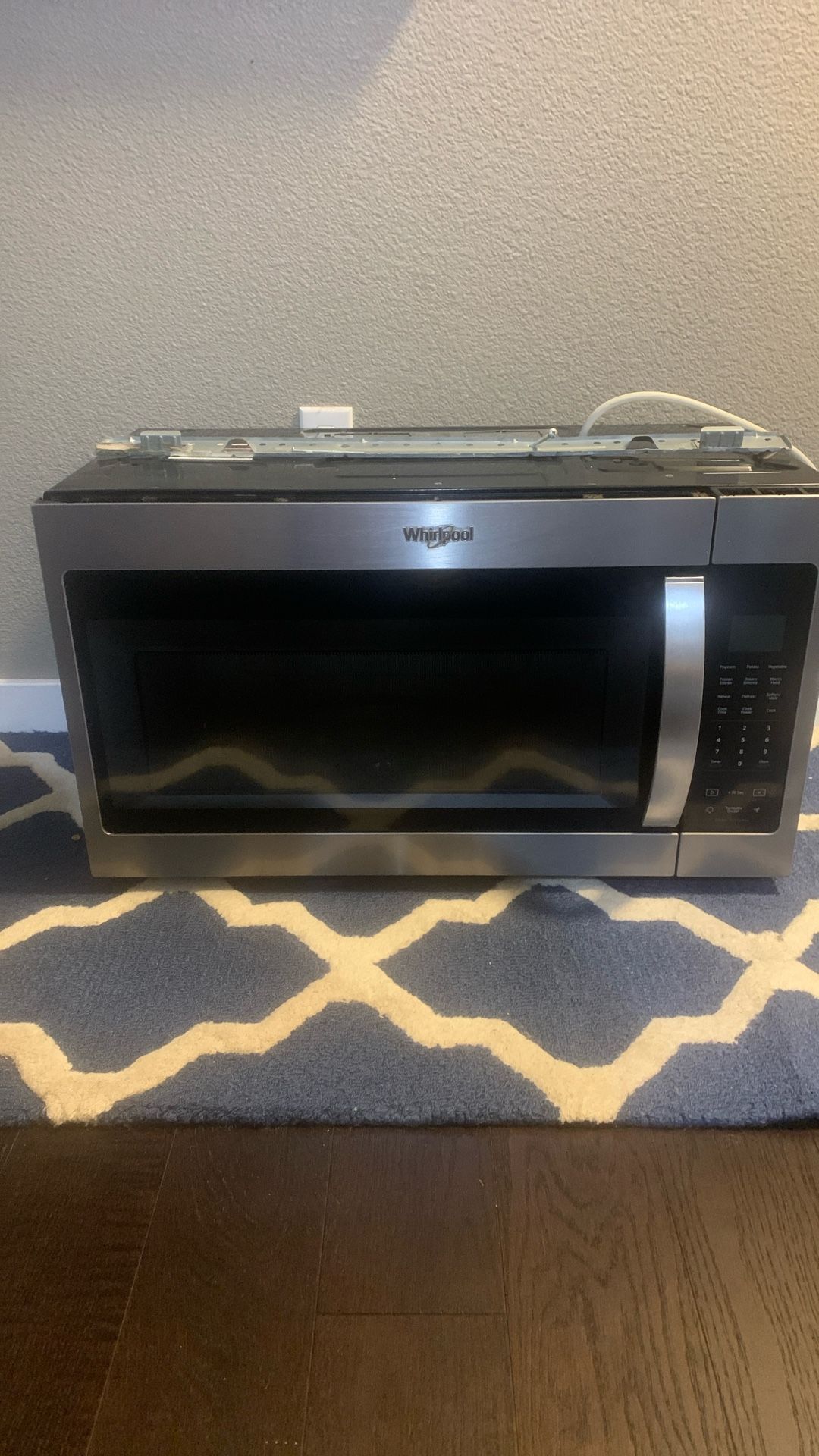 FREE-Whirpool over the range Microwave