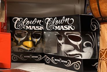 Mister Cartoon Clown Mask