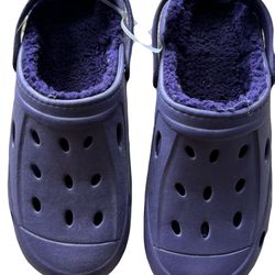 Purple Lined Clogs -Size 11