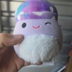 Squishmallows Bundle Of Three Snail Shark And Mushroom