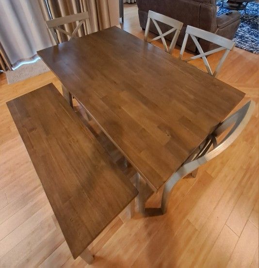 Macy's Wooden Dining Table