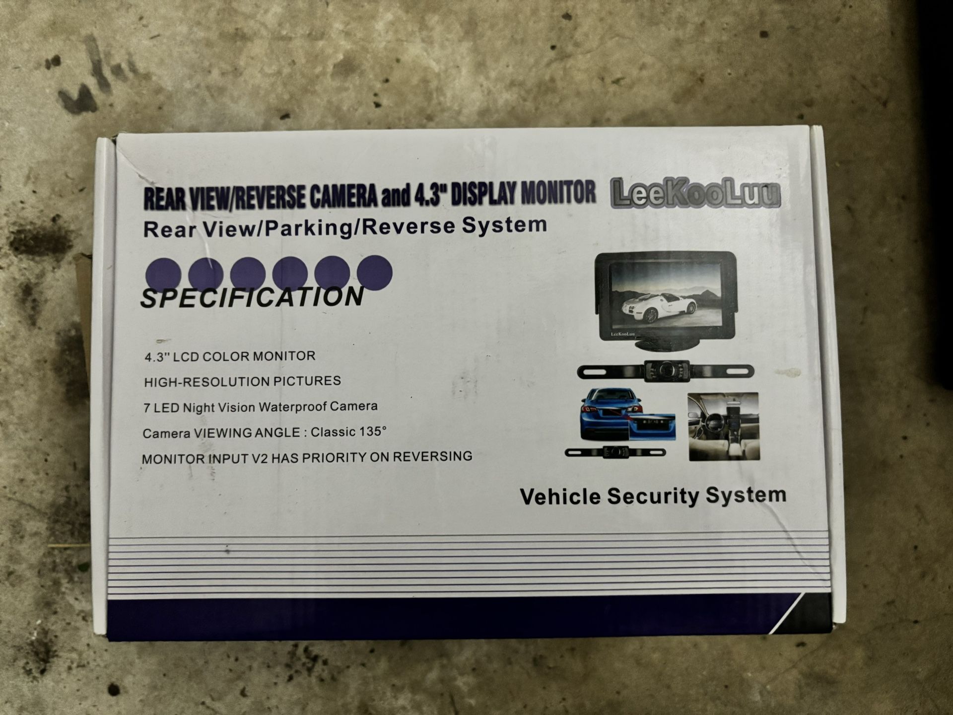 LeeKooLuu Backup Camera