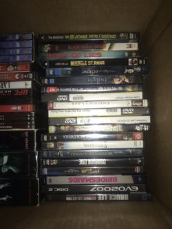 DVDs-Lot Of 60+ Movies, DVDS For Sale.
