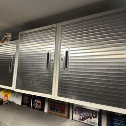 Three Stainles Steel Shelves