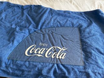 Coke glass signage
