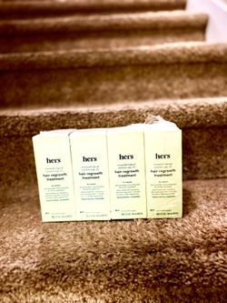 Hers regrowth hair treatment pack of 8