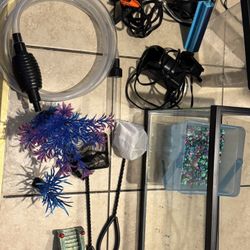 Aquarium  With Accessories