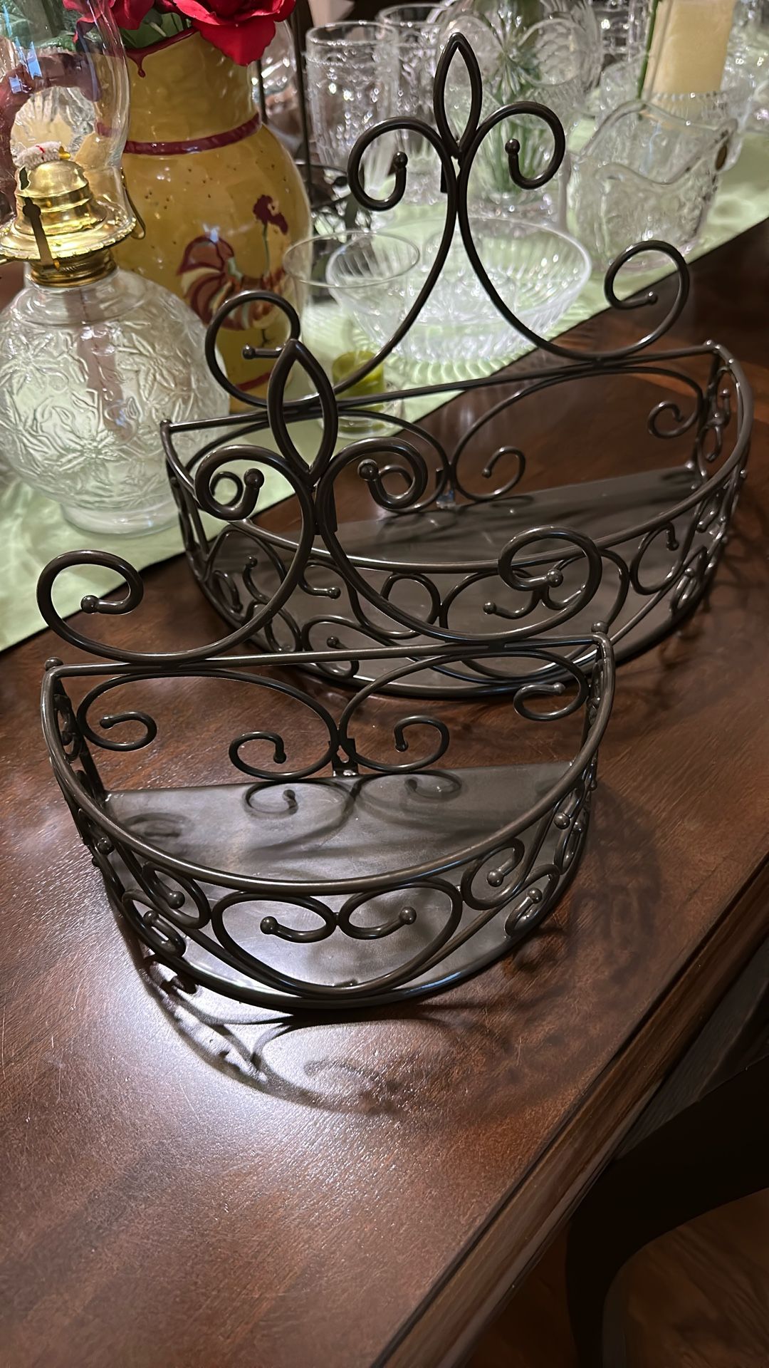 Princess House 2 Repisas De Metal