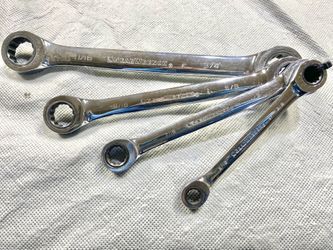 Gearwrench SAE Ratcheting Box End Combo Wrenches