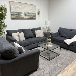 Couch, Loveseat  & Chair - Delivery Available 