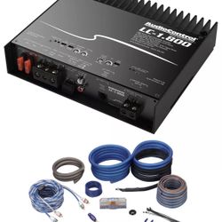 Audio Control 1.800 800 Watt And Amp Kit.