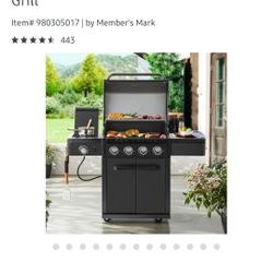 Members Mark Gas Grill