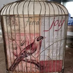 Bird Cage Decor $10