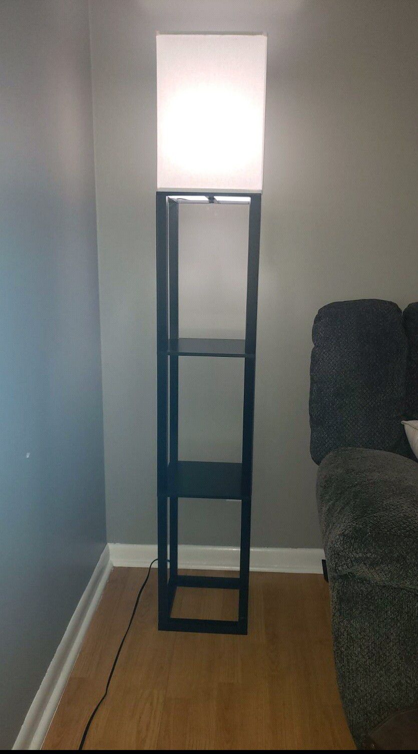 Threshold Shelf Floor Lamp