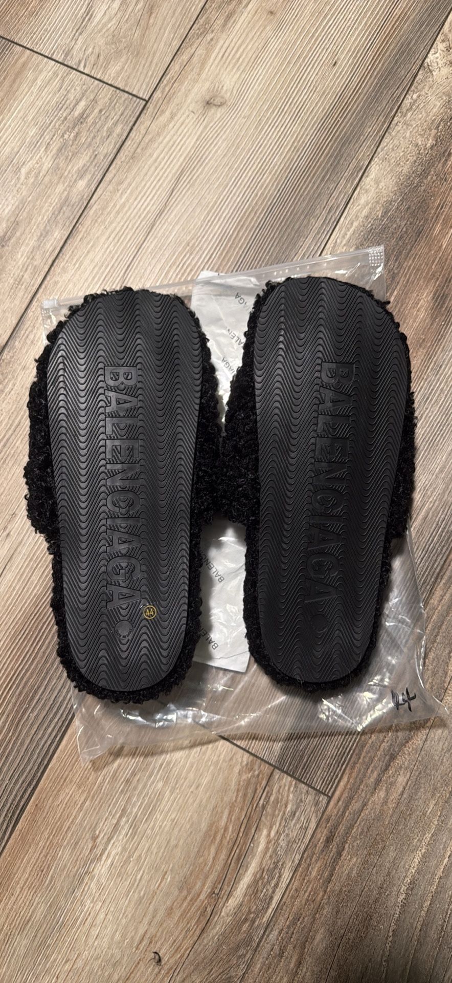 Balenciaga Black Slides