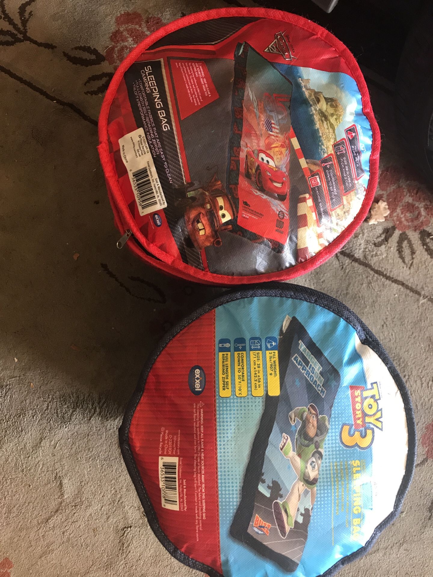 Sleeping bags $5 each