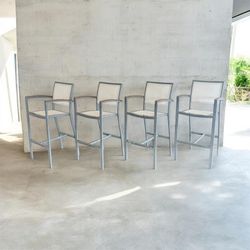 Outdesign Mediterranean Bar Armchair Stool Outdoor Patio Terrace Balcony Dining Chair