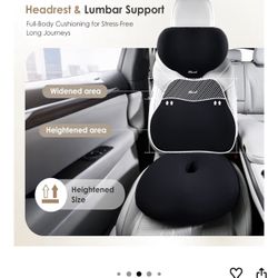 Set De Cojines De Apoyo Lumbar