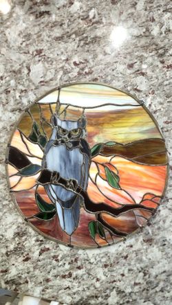 Strained Glass Owl