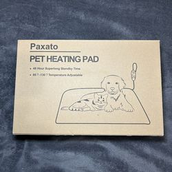 Paxato pet heating pad NEW