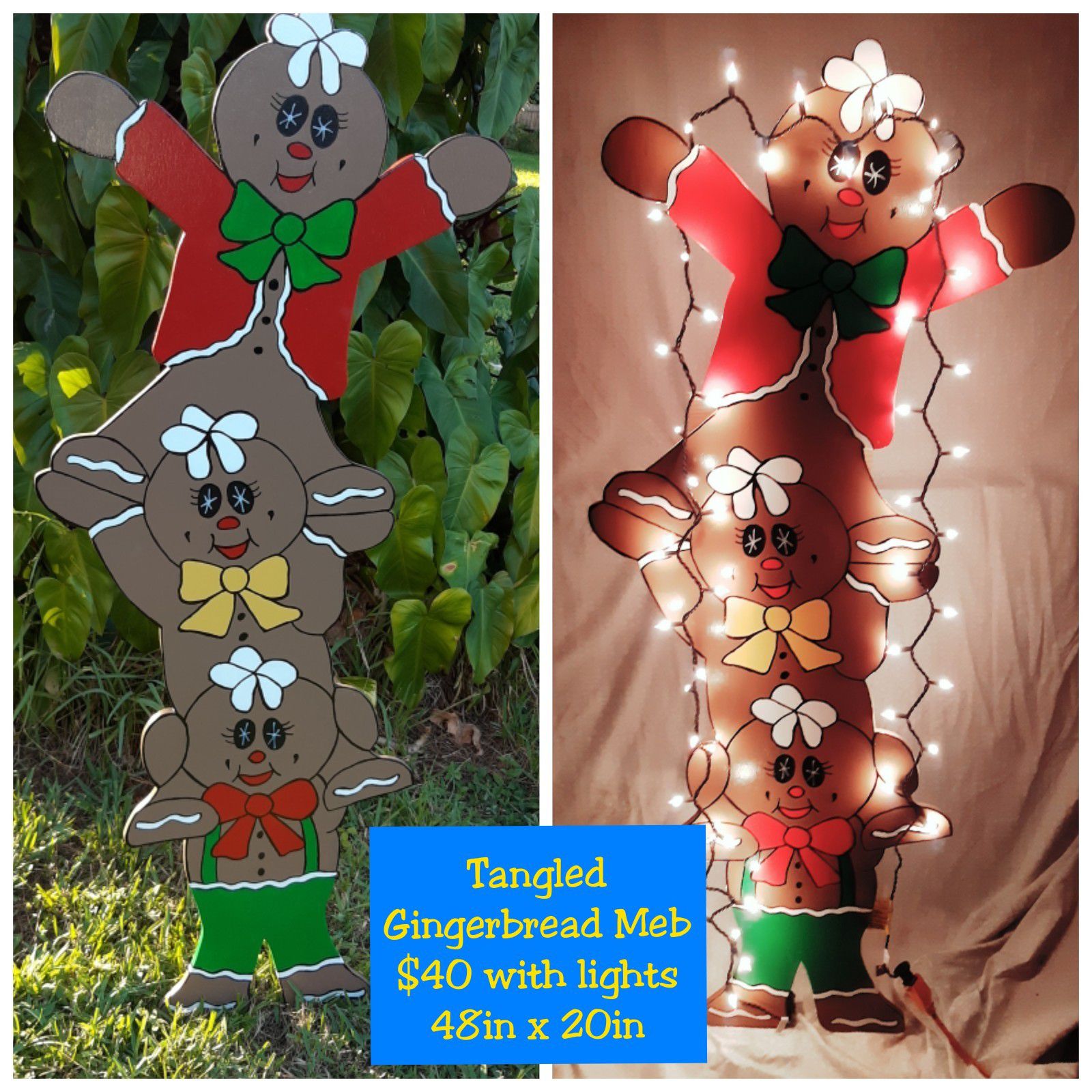 Tangled Gingerbread Men