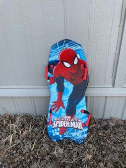 Spider-Man snow sled
