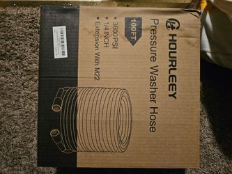 100 FT, 3600 PSI pressure washer hose