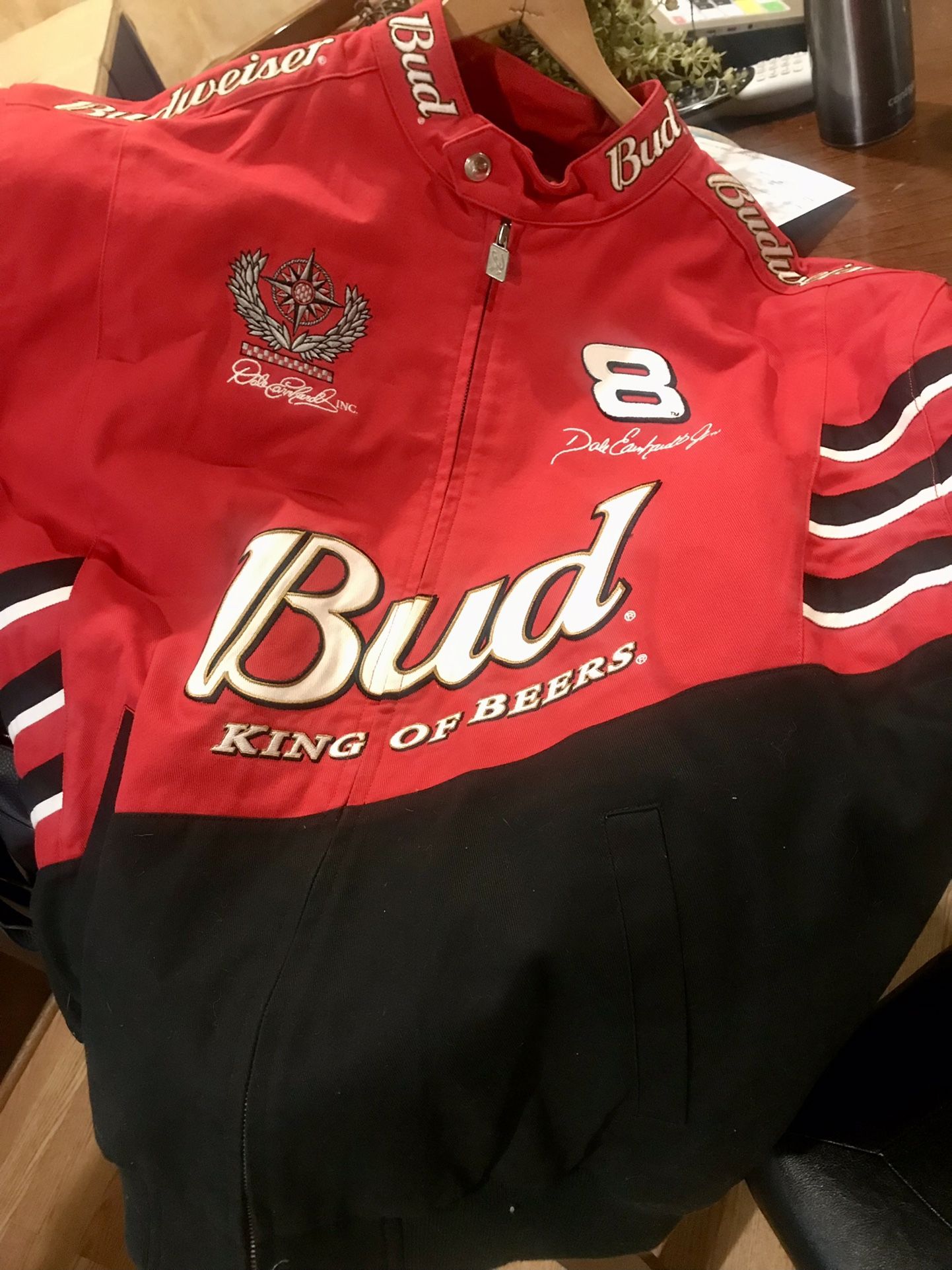 Budweiser Dale Earnhardt Jr #8 Racing Jacket