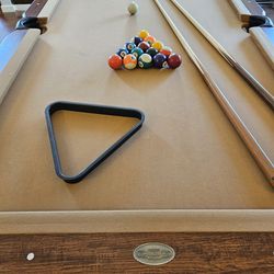 Pool Table and All Accessories 