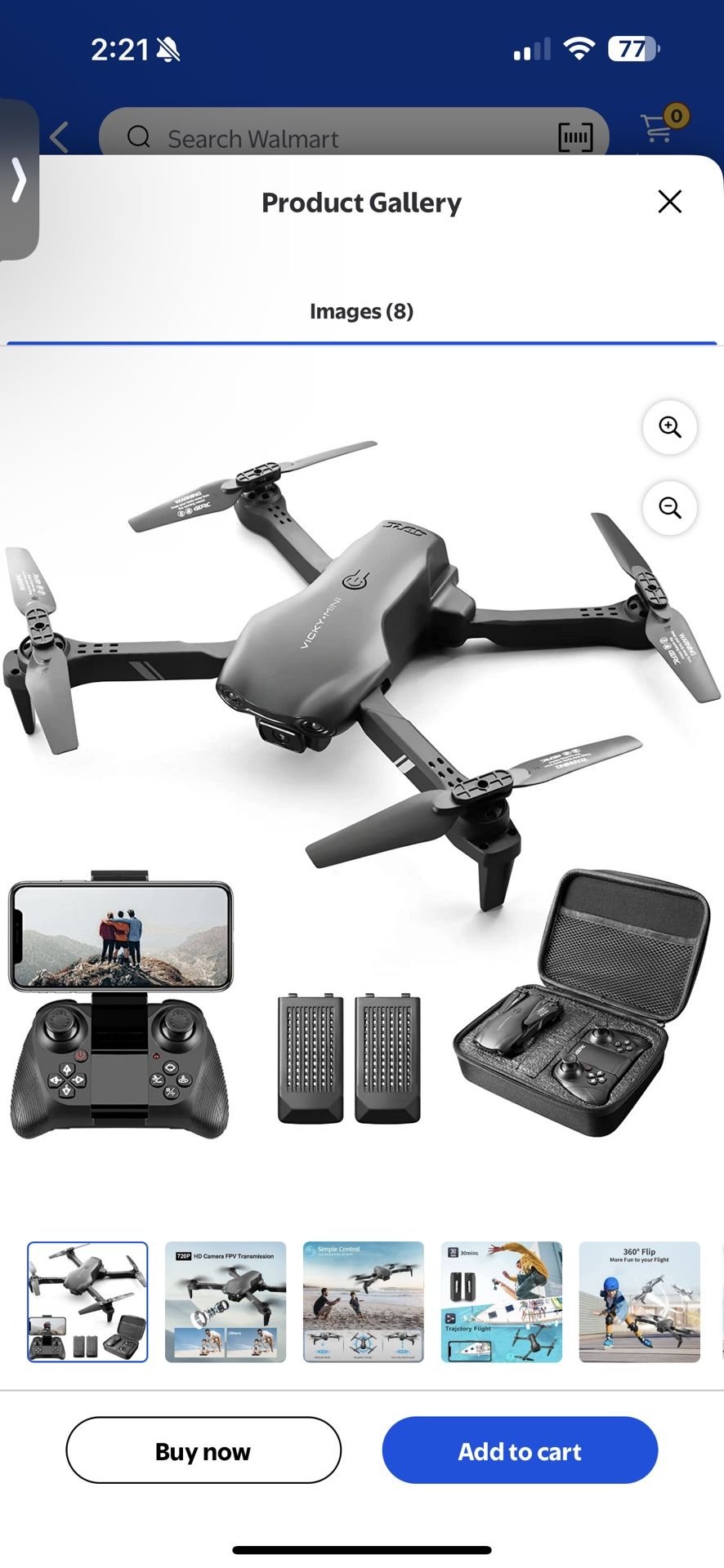4DRC v8 Drone With 720p HD Camera