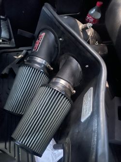 INJEN wrinkle black power flow air intake
