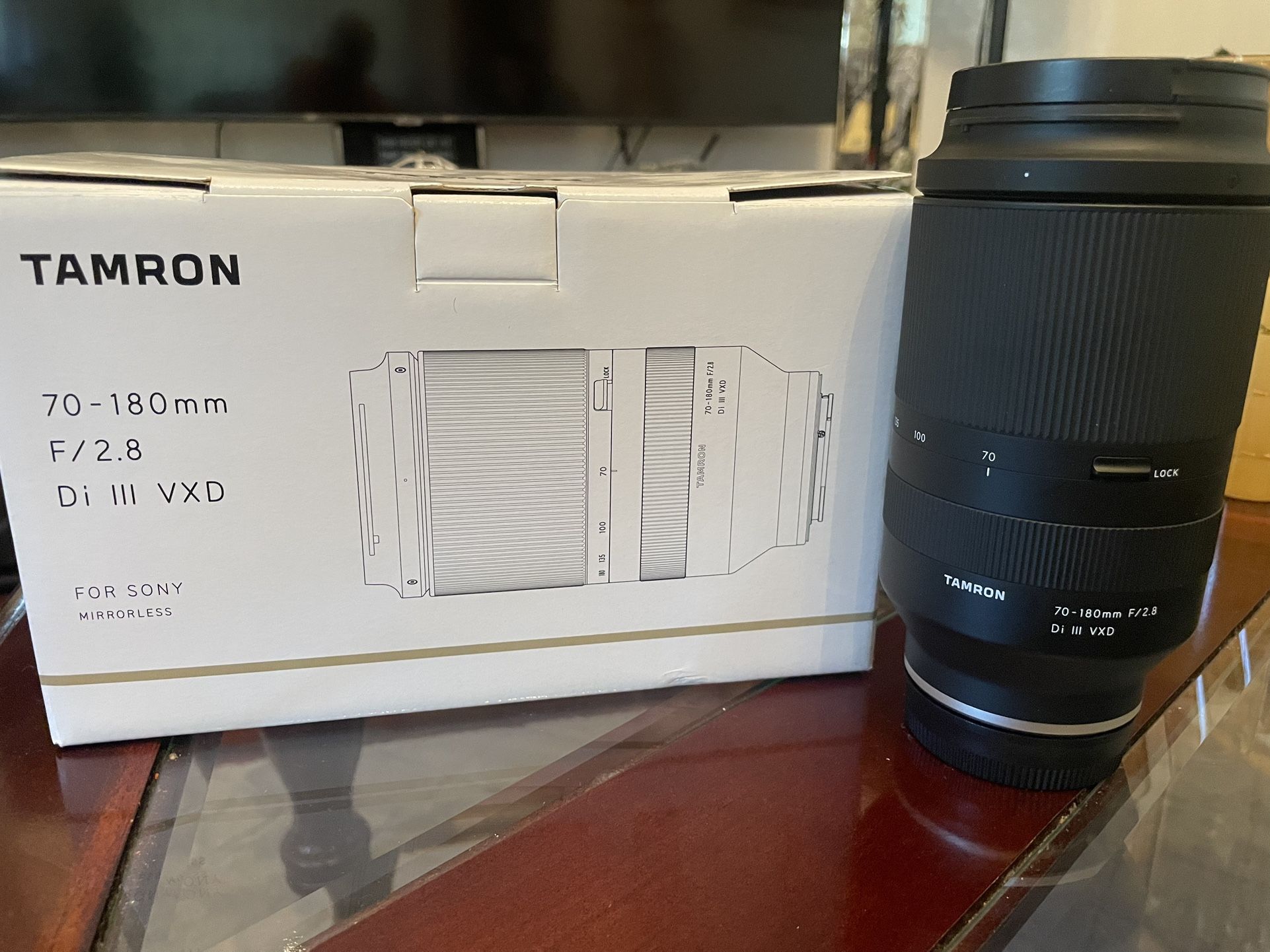 Tamron 70 - 180 F2.8 Sony Emount