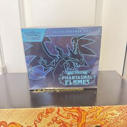 🔥 Phantasmal Flames Elite Trainer Box - Standard Retail Version (NOT Pokémon Center!) 🔥
