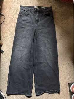 Black baggy jeans