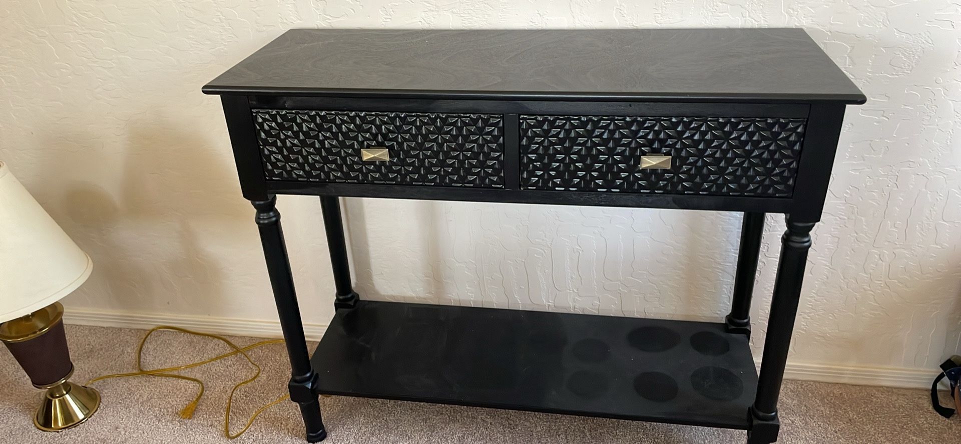 Black Safavieh Console Table