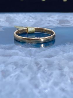 $475 Yellow Gold Band Ring