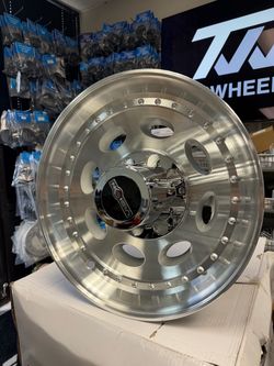 (Set-4) Vision HD 81 Hauler 19x7.5 8x6.5 0mm Machined Wheels Rims 19 inch